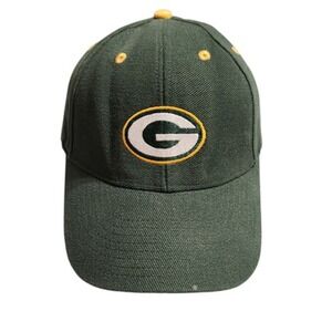 Green Bay Packers Hat NFL Adjustable Green Gold Classic Logo Cap